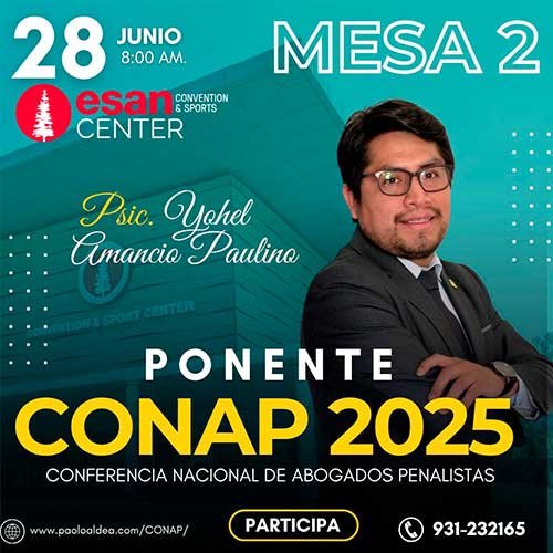 Ponente CONAP 2025